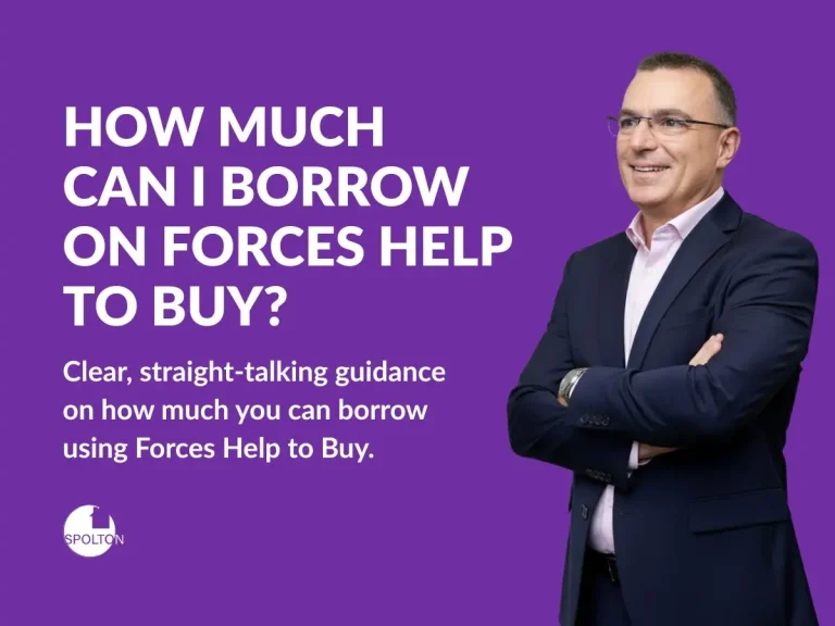 How much can I borrow on Forces Help to Buy