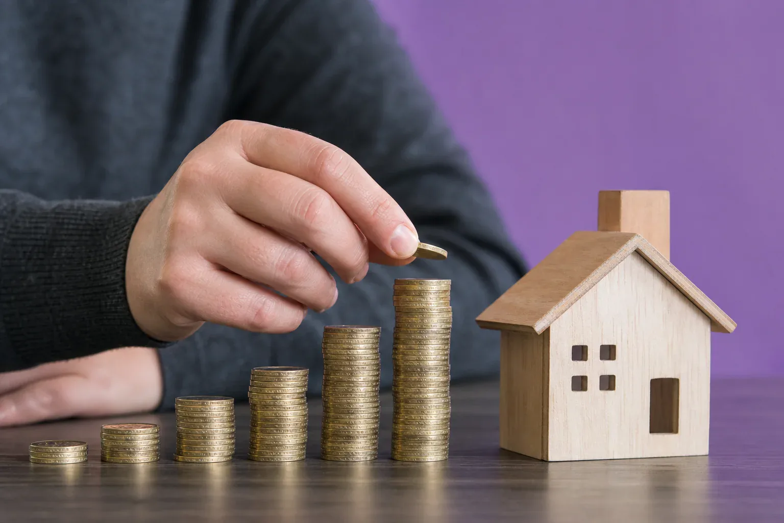 Saving a growing deposit for a first house in Sleaford